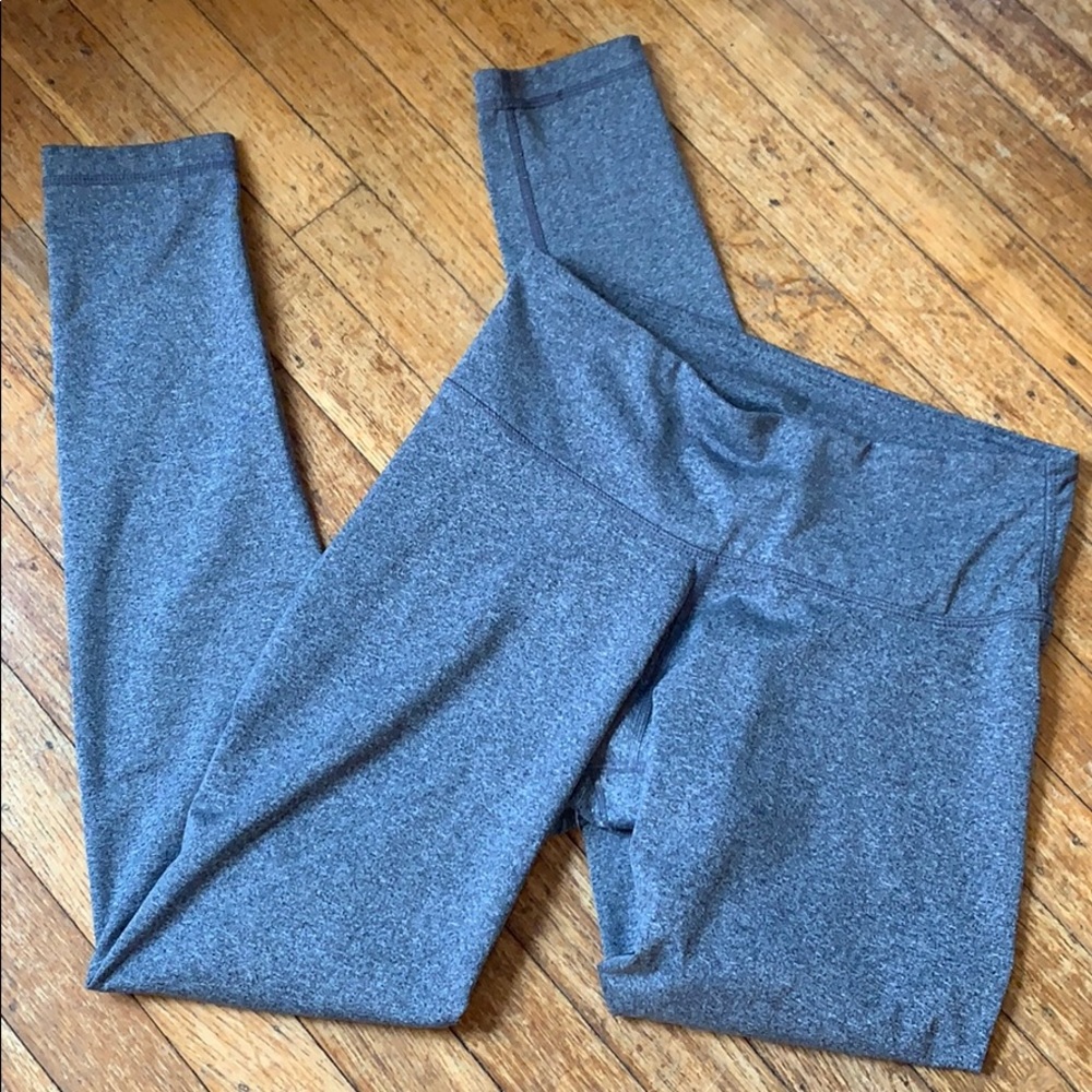 Gray leggings